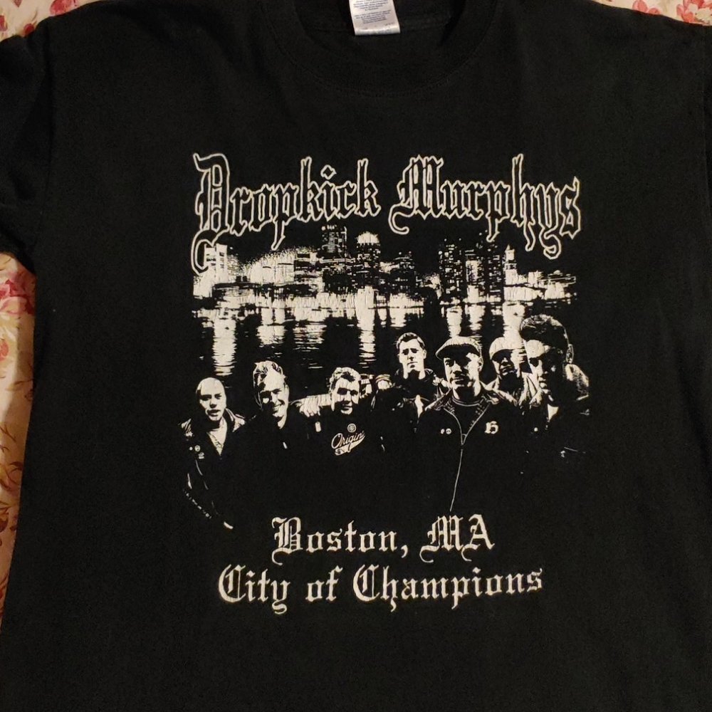 Dropkick Murphys Boston Massachusetts shirt medium